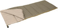 Sovepose Brooks rektangulær 210x80 cm grå/beige forfra