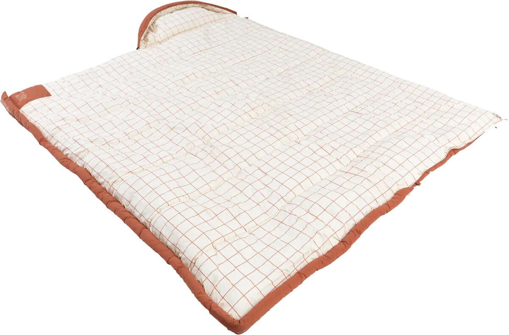 Sovepose Camper Lux 235x90 cm bakside i rød polybomull