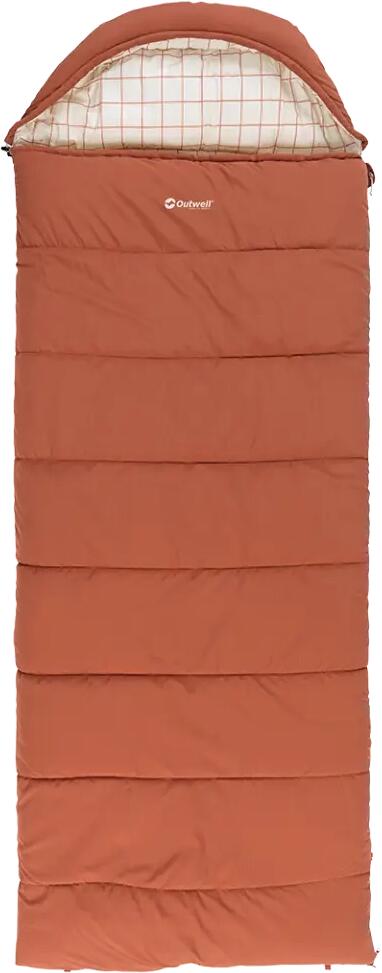 Sovepose Camper Lux 235x90 cm forfra med glidelås åpen