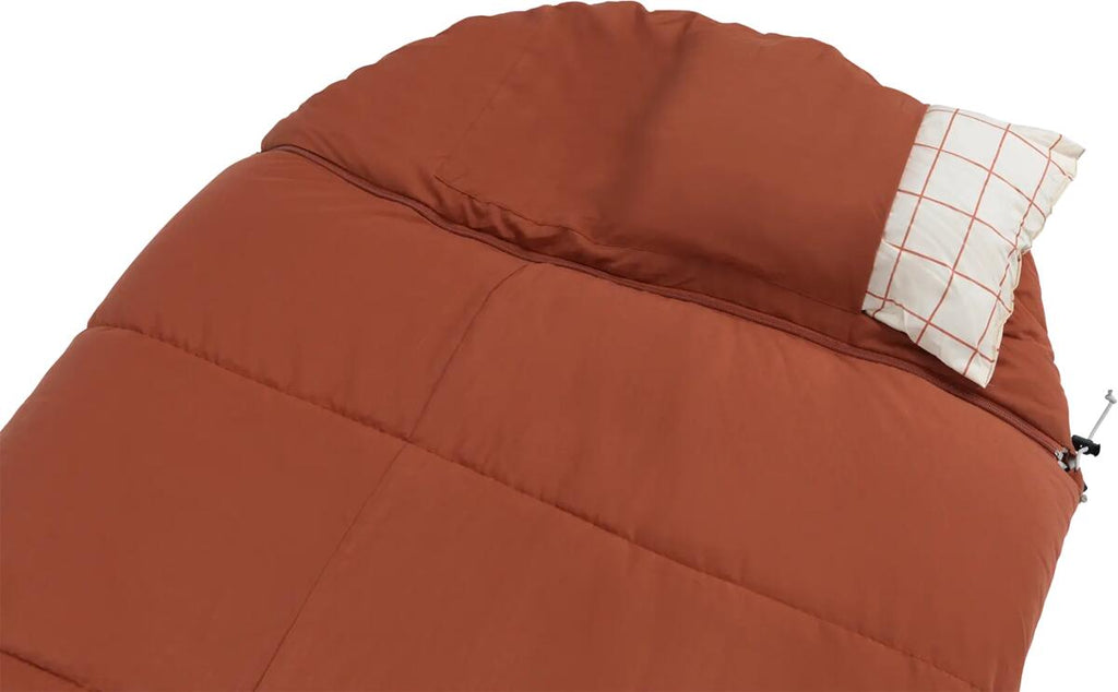 Sovepose Camper Lux 235x90 cm montert i telt