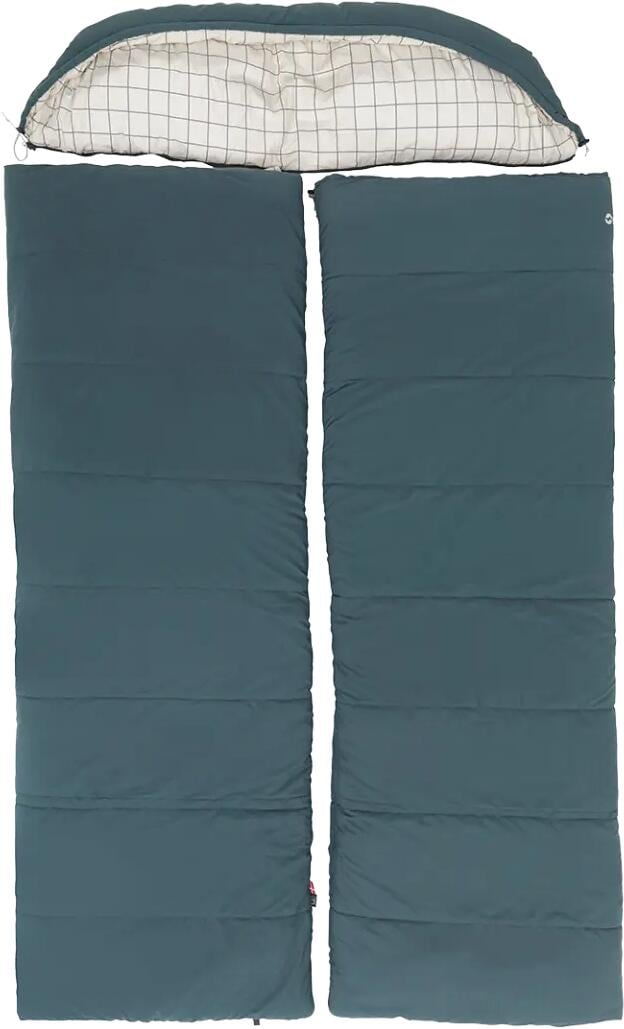 Sovepose Camper Lux Double 235x150 cm blå bakside