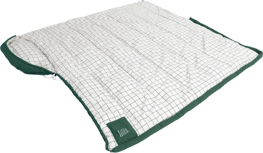 Sovepose Camper Lux XL 235x105 cm grønn bakside