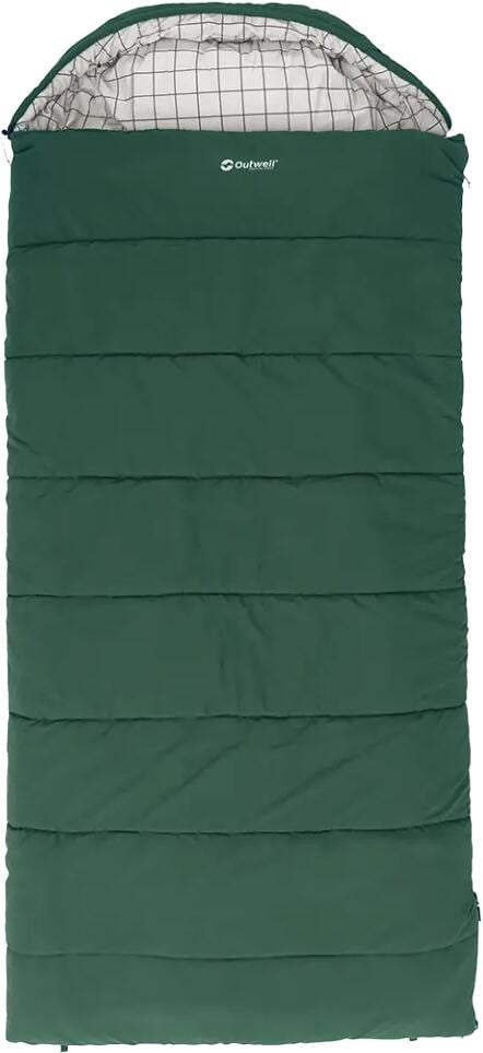 Sovepose Camper Lux XL 235x105 cm grønn front