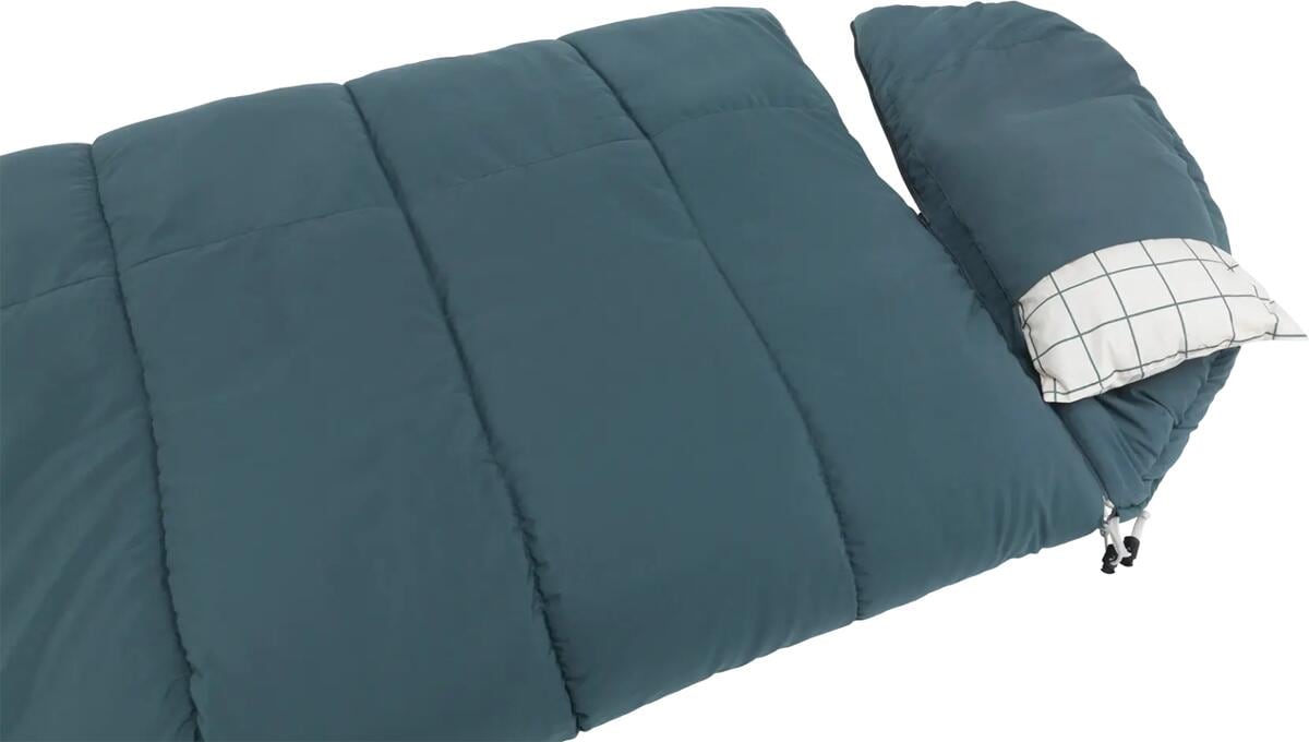 Sovepose Camper Supreme 235x90 cm detalj av glidelås