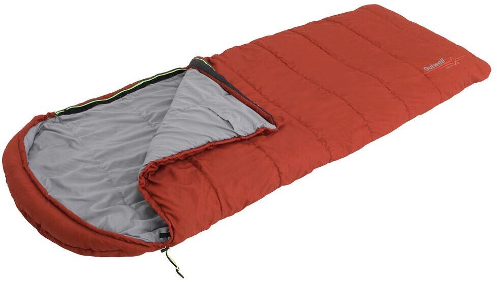 Sovepose Campion Lux 225x85 cm 3-sesonger oransje bakside