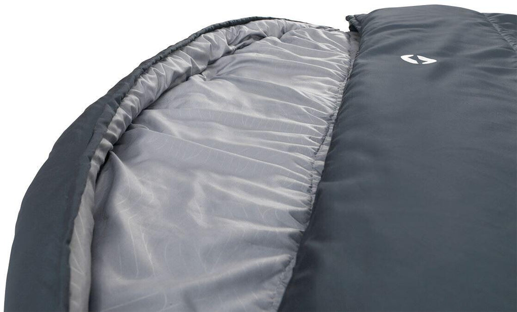 Detalj av glidelås på Sovepose Campion Lux Double 225x140 cm