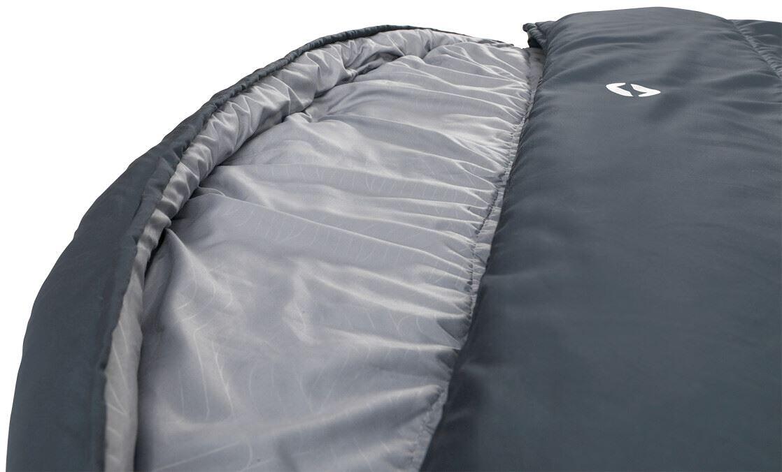 Detalj av glidelås på Sovepose Campion Lux Double 225x140 cm