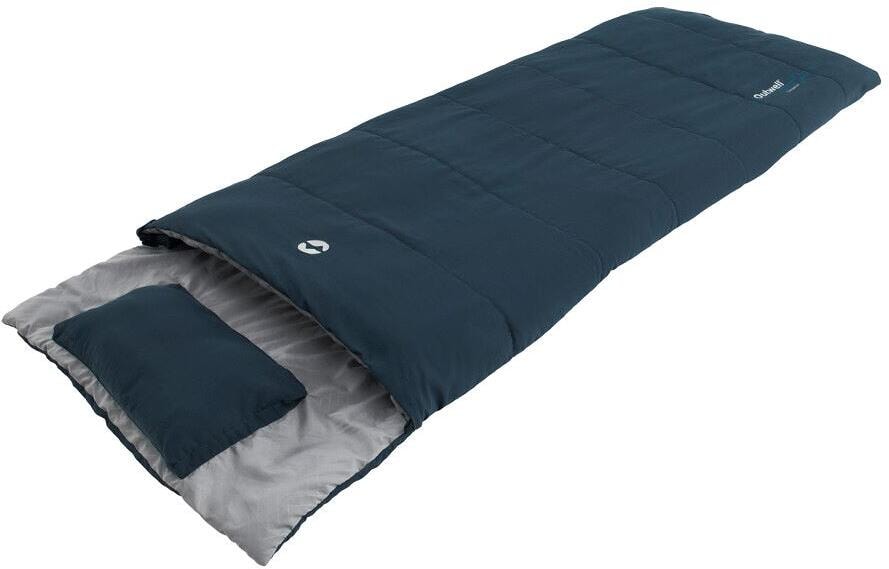 Sovepose Companion 215x80cm 1-2 sesonger blå forfra