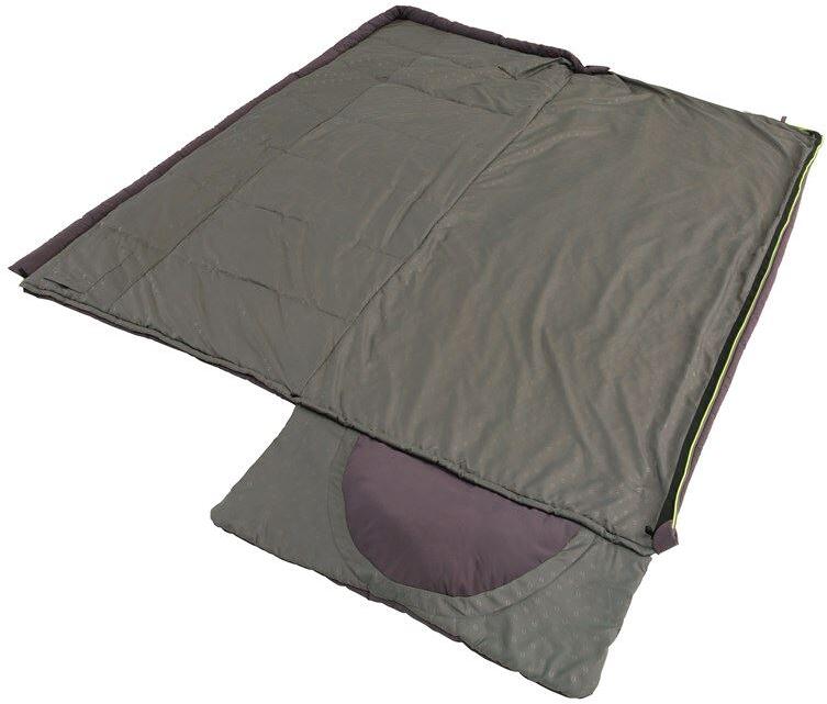 Sovepose Contour 220x85cm 2-3 sesonger dark purple materialdetalj