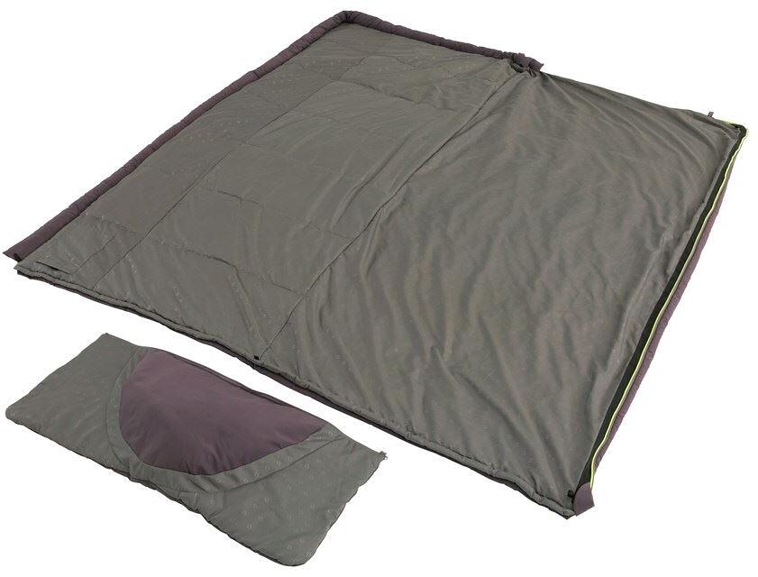 Sovepose Contour 220x85cm 2-3 sesonger dark purple vist sammenpakket