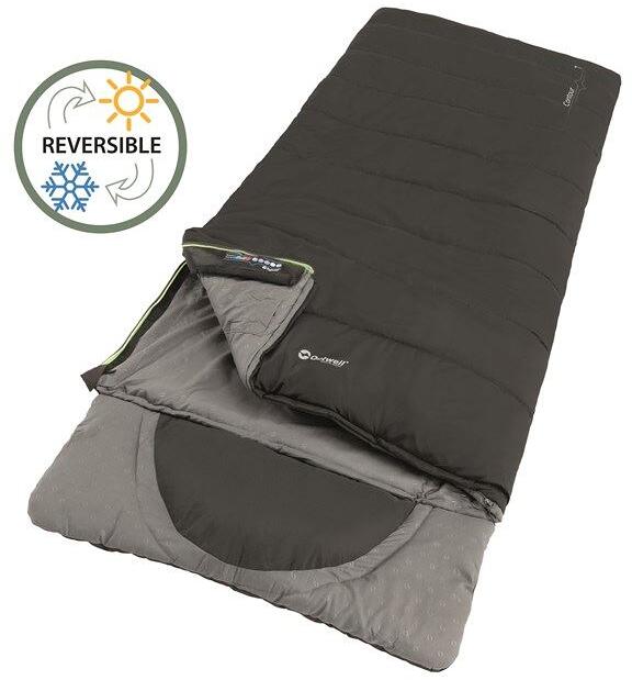 Sovepose Contour 220x85cm 2-3 sesonger svart bakside