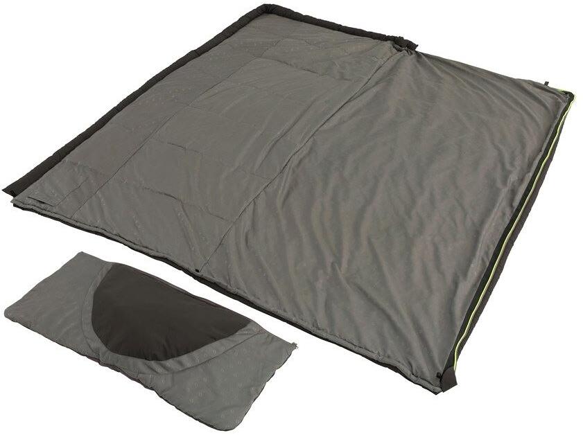 Sovepose Contour 220x85cm 2-3 sesonger svart avtakbar hette
