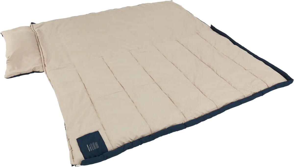 Sovepose Contour Lux XL 220x105 cm 2-sesonger blå bakside