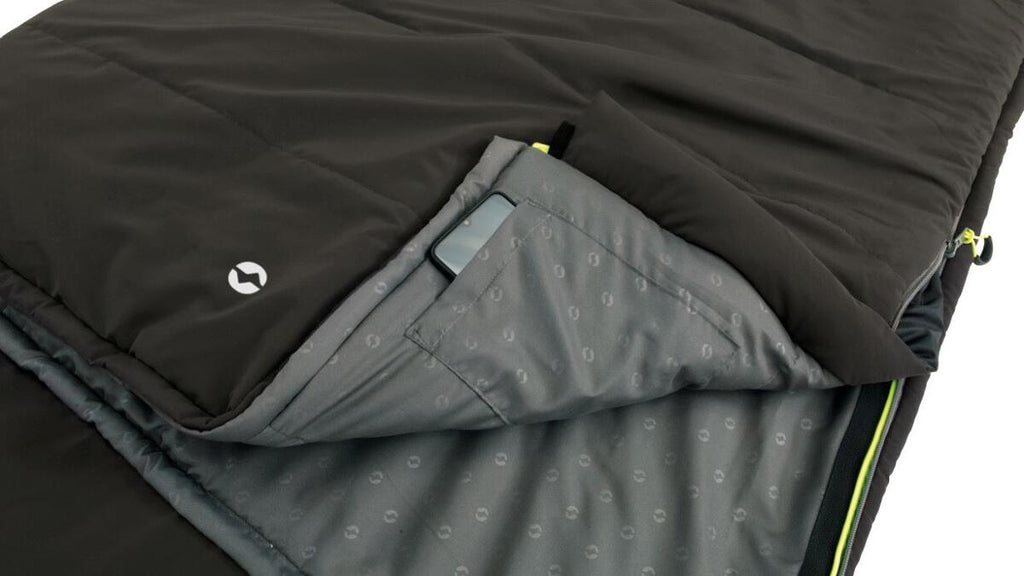 Sovepose Contour Supreme Coffee 220x85 cm integrert pute detalj