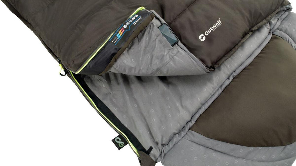 Sovepose Contour Supreme Coffee 220x85 cm vist med pakkpose