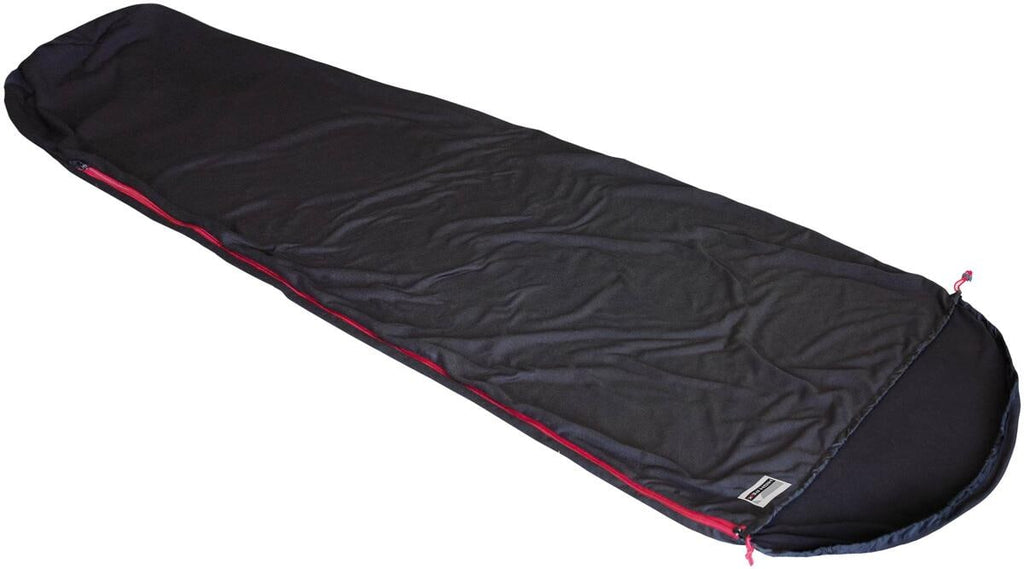 Sovepose Nanuk fleece mumieform 220x80/50 cm forfra