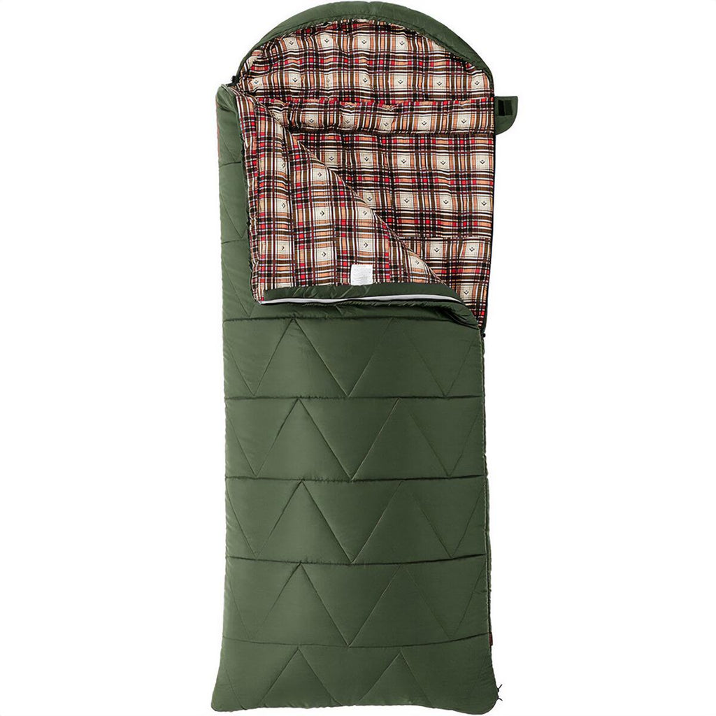 Detalj av flanellfôr i Sovepose Preston rektangulær 220x92 cm