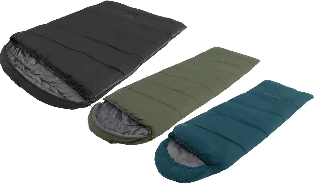 Sovepose Raven rektangulær 220x80 cm med autolock glidelås forfra