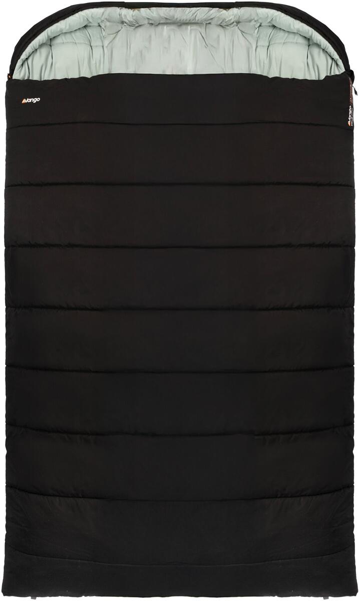 Sovepose Stellar Double 213 cm 3-sesong svart forfra