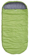 Sovepose XL 220x110 cm for 1-2 personer grønn forfra