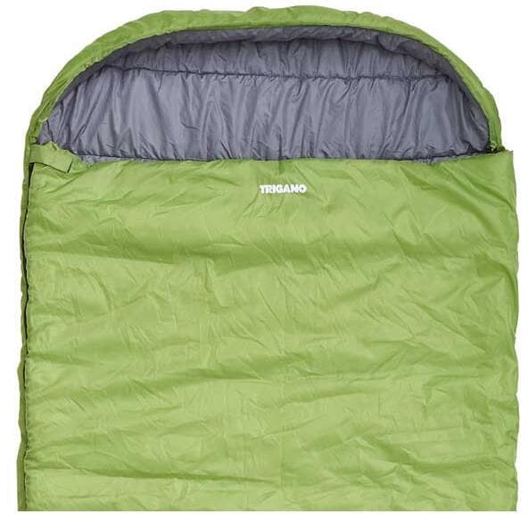 Sovepose XL 220x110 cm for 1-2 personer grønn bakside