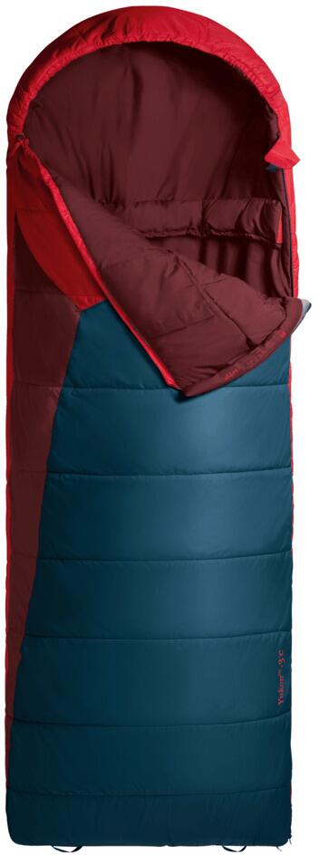 Sovepose Yukon Pro SQ 220x80 cm komfort 3°C rød/blå bakside