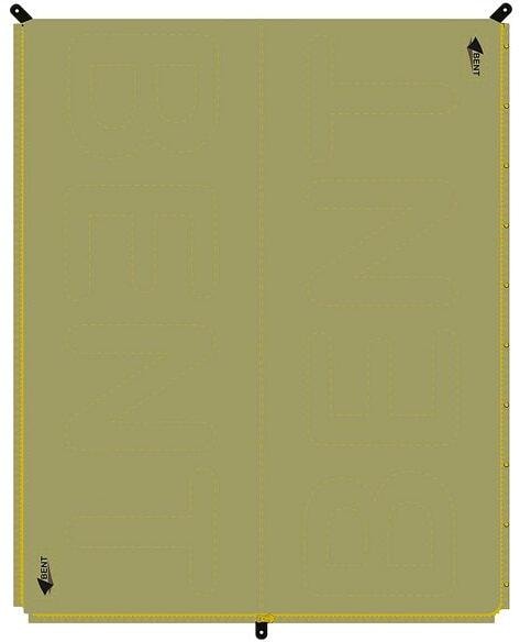 Sovepose BENT Bentcho Vanlife montert som poncho
