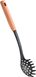 Spaghettiskje Arizona Line med bøkehåndtak 34,5 cm fra Metaltex