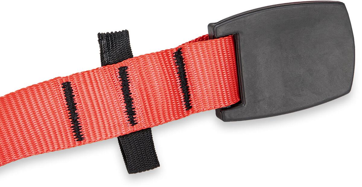 Spanstropp 25 mm x 4,0 m med hurtiglås, 200 kg detalj av hurtiglås