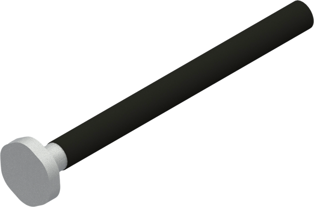 Sperrestang 16 mm for hjulklo Prosafe, stål forfra
