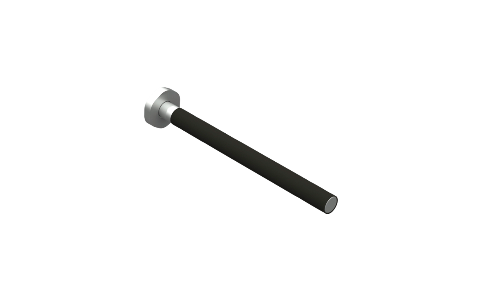 Sperrestang 16 mm for hjulklo Prosafe, stål nærbilde av materialet