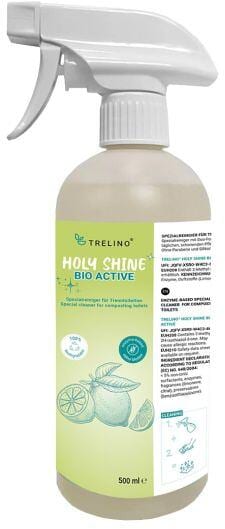 Spesialrens Holy Shine Bio Active for separasjonstoalett 500 ml fra Trelino