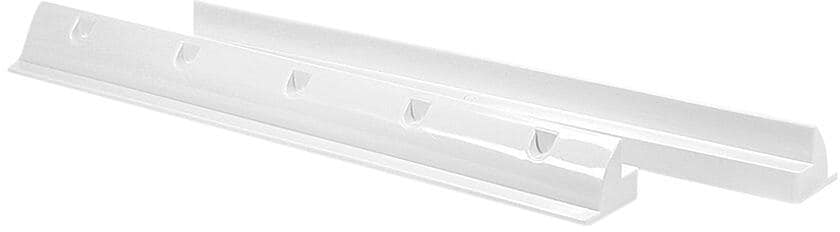 Spoilerprofil Smart Mount 680 for solcellepanel hvit 68 cm forfra