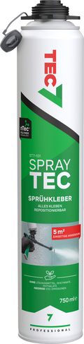 Spraylim ST7-101 SprayTec MS-polymer 750 ml hvit for bobil forfra