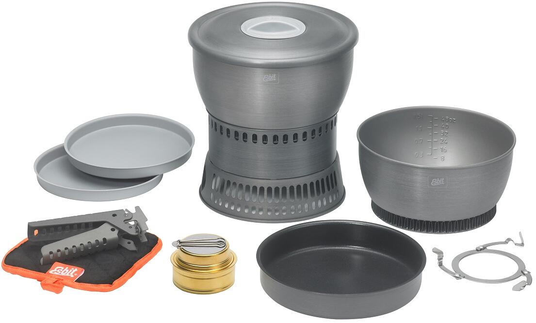 Spritkoker-sett CS2350WN 2,35L med varmeveksler forfra