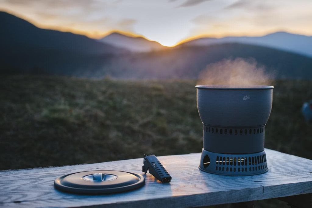 Spritkoker-sett CS2350WN 2,35L med varmeveksler montert på tur