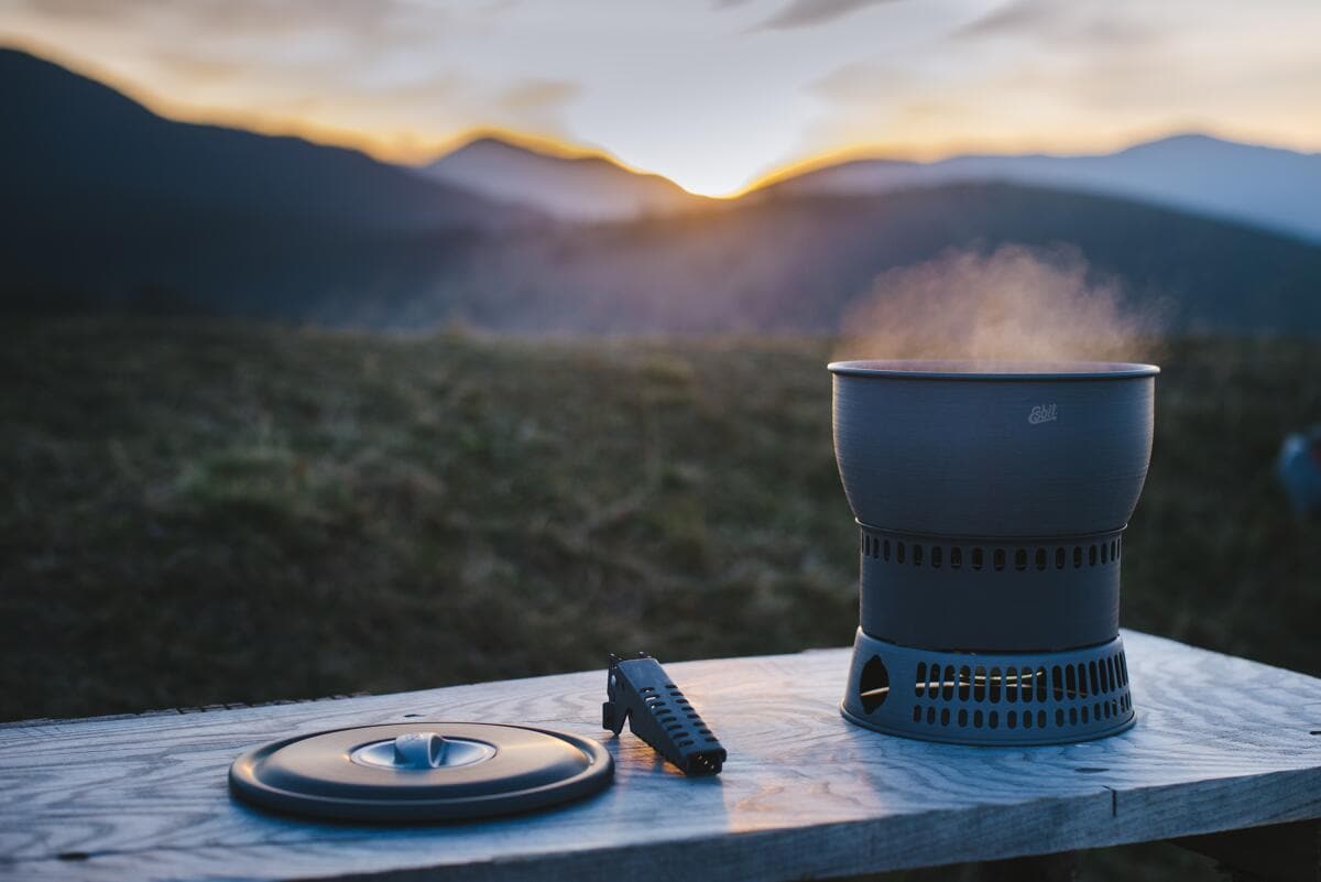 Spritkoker-sett CS2350WN 2,35L med varmeveksler montert på tur