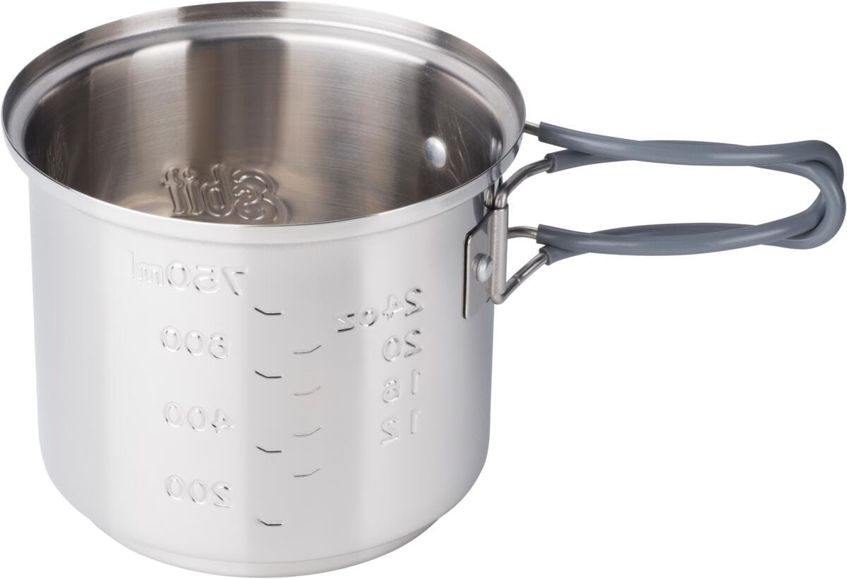 Detalj av Spritkoker-sett CS985ST i rustfritt stål