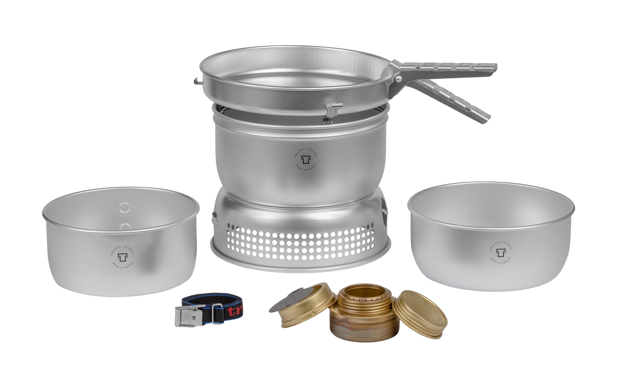 Spritkoker stormkjøkken 25 for 3-4 personer 1130 g Trangia forfra