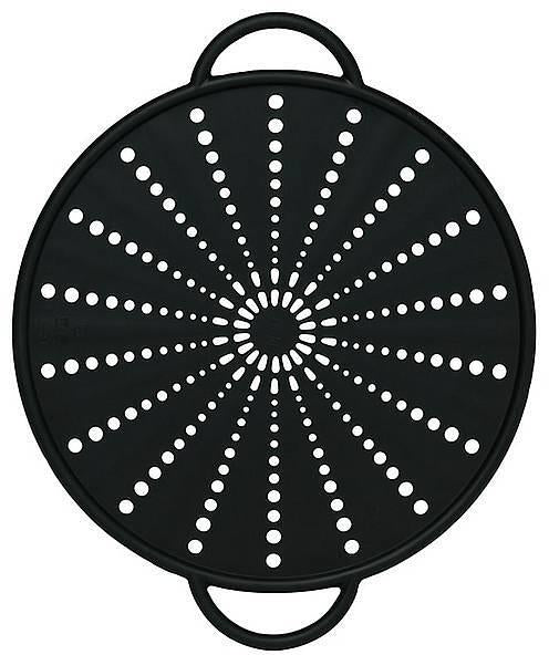 Sprutbeskyttelse 26 cm, 6-i-1 silikon, ovnssikker 230°C forfra