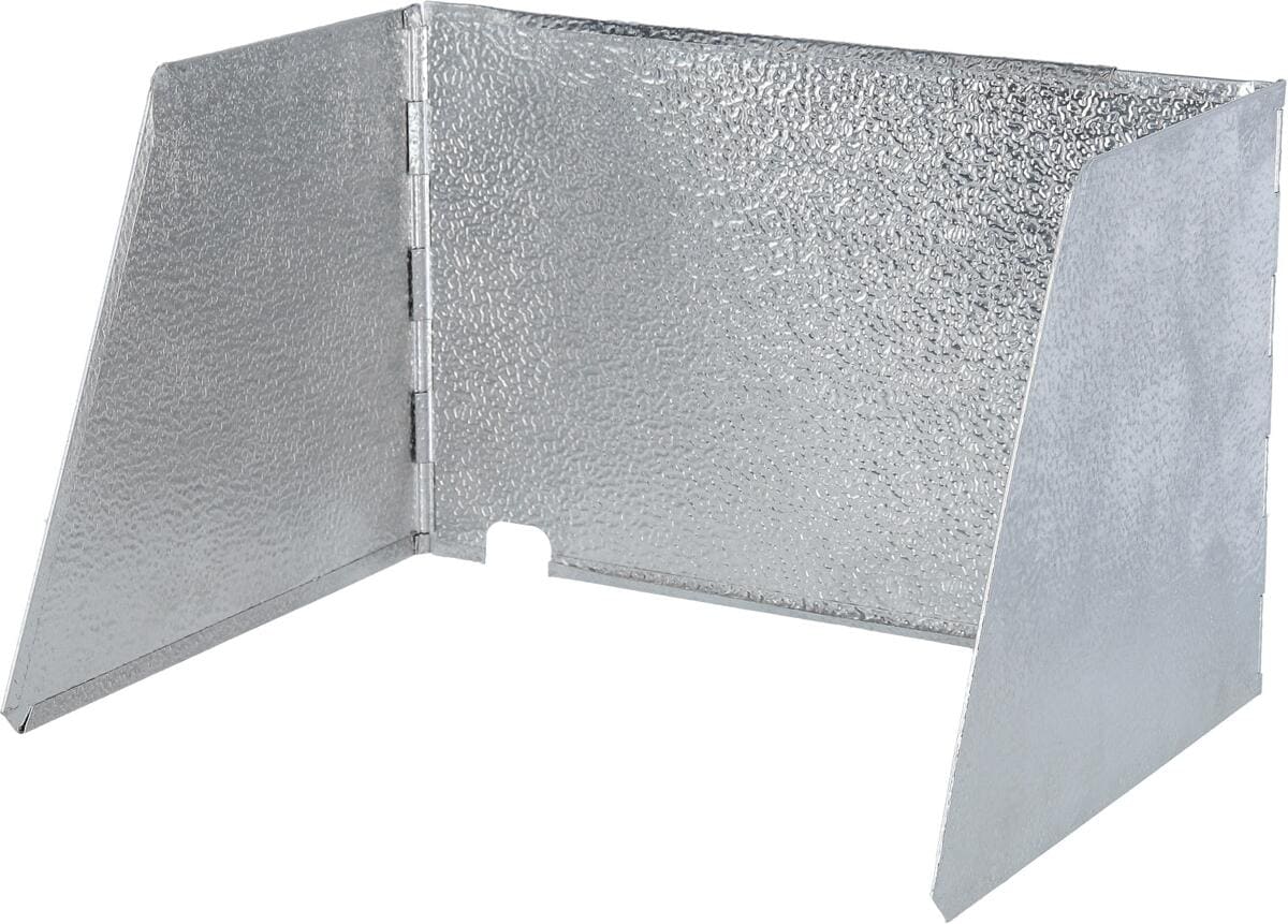 Sprutskjerm for campingskap AL105 36x24 cm - Crespo forfra