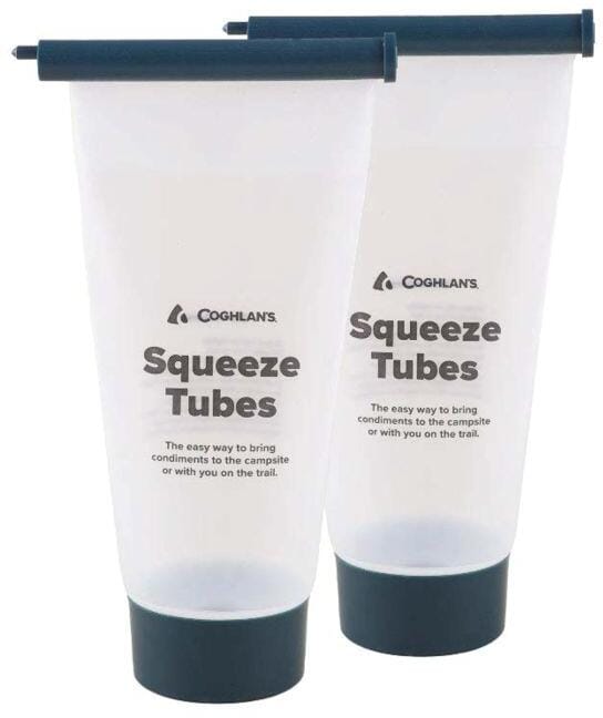 Squeeze tuber gjenfyllbare 200 ml 2 stk BPA-fri forfra