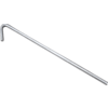 Stål teltplugger 10-pack 18 cm for hard grunn High Peak nærbilde