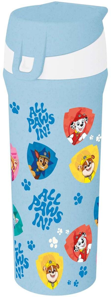 Stan Paw Patrol barnedrikkeflaske 425 ml med klipslokk detalj av klipslokk