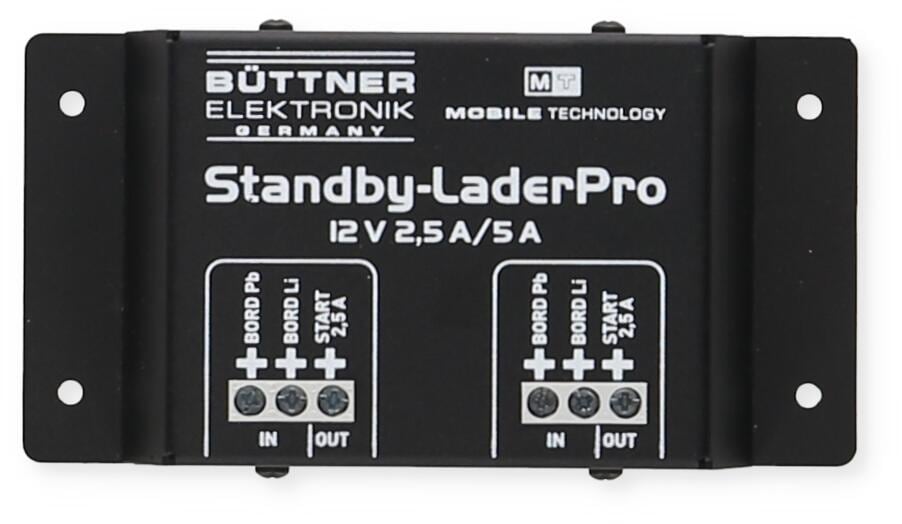StandBy-LaderPro 12V lader for startbatteri front