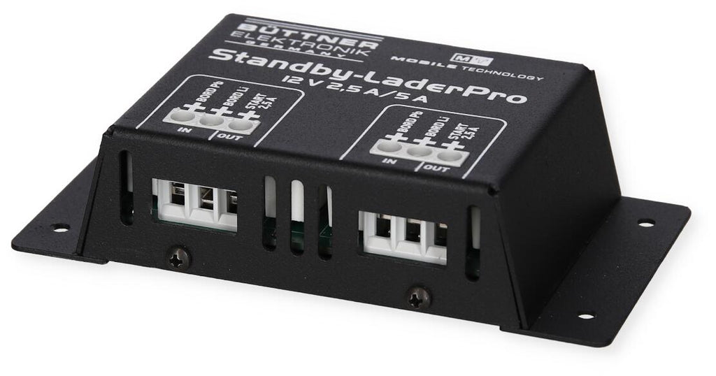 StandBy-LaderPro 12V lader for startbatteri detalj
