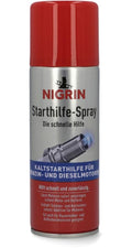 Starthjelp-spray for bensin- og dieselmotorer 200 ml - Nigrin forfra