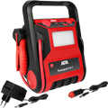 Starthjelpepakke med kompressor 7000 mAh 12V 300A - APA forfra