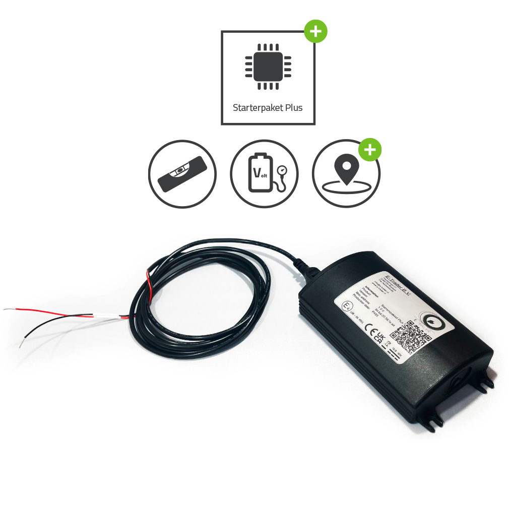 Startpakke Plus med GPS-sporing, Bluetooth og internet sentralenhet fra E-Trailer