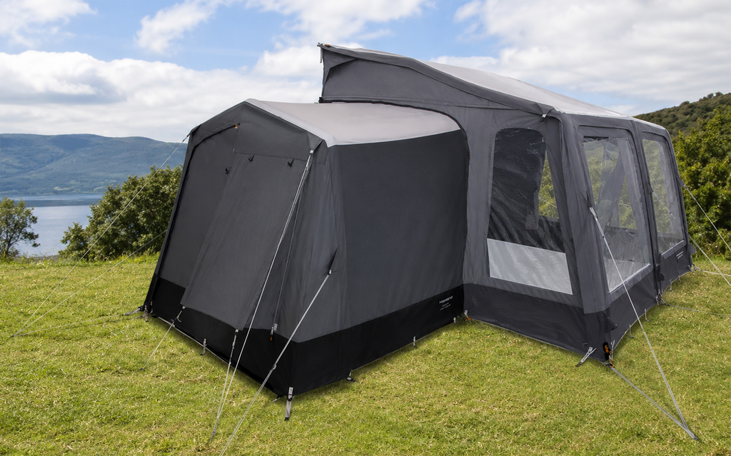 Stay Air Tall Annexe tilbygg for oppblåsbart fortelt forfra